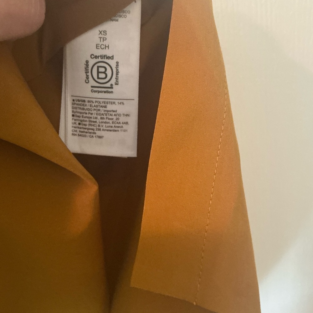 Athleta Everlasting Tank Women's Sleeveless Button-Front Top - Picture 2 of 2